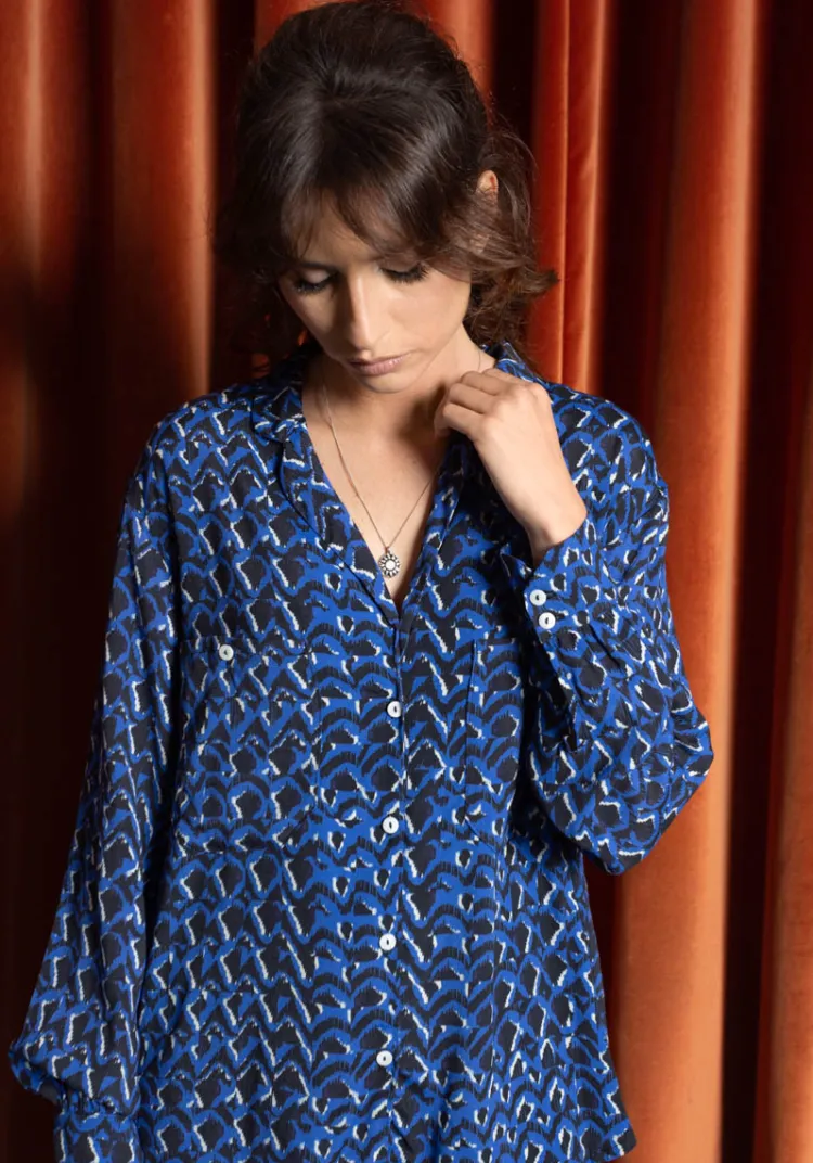 chemise_angra_deep_blue_4.webp Store Chemise ANGRA Tops & Tees | Chemises