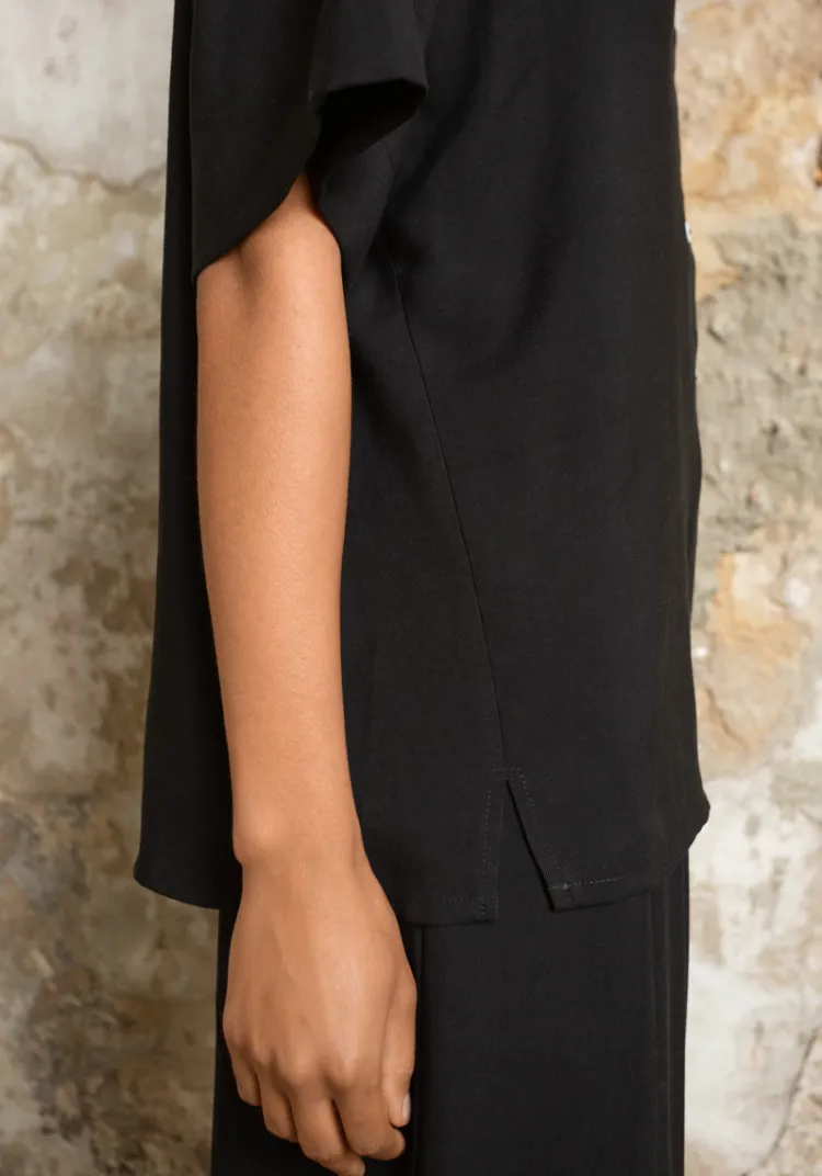 chemise_anjos_black_5.webp Outlet Chemise ANJOS Tops & Tees | Chemises