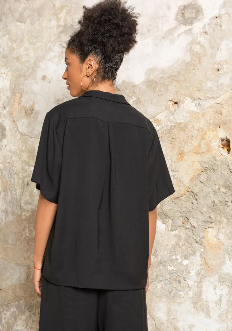 chemise_anjos_black_6.webp Outlet Chemise ANJOS Tops & Tees | Chemises