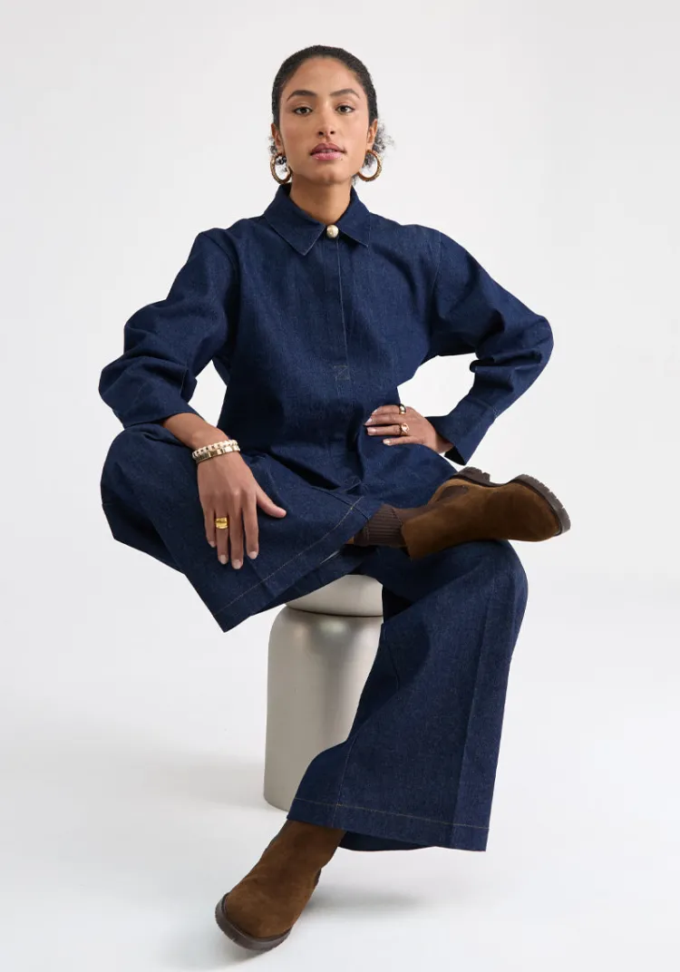 chemise_paiva_denim_brut_10.webp Shop Chemise PAIVA Tops & Tees | Chemises