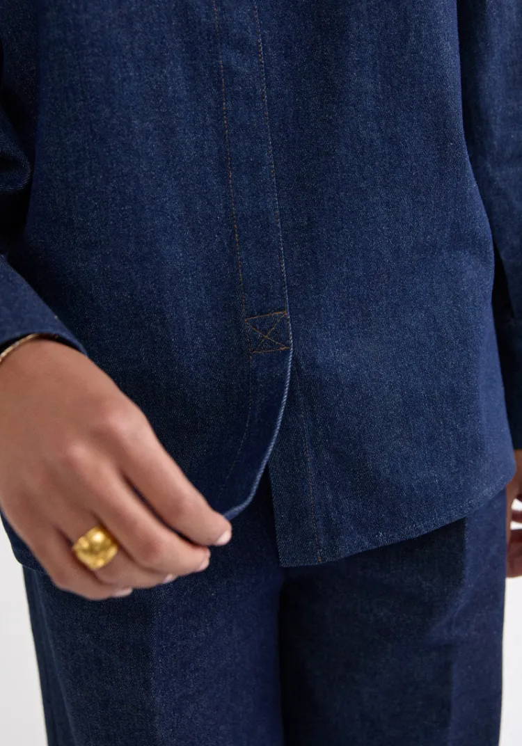 chemise_paiva_denim_brut_7.webp Shop Chemise PAIVA Tops & Tees | Chemises