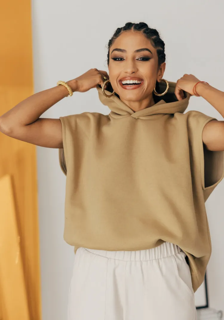 Flash Sale Hoodie sans manches FRADE Sweats & Mailles