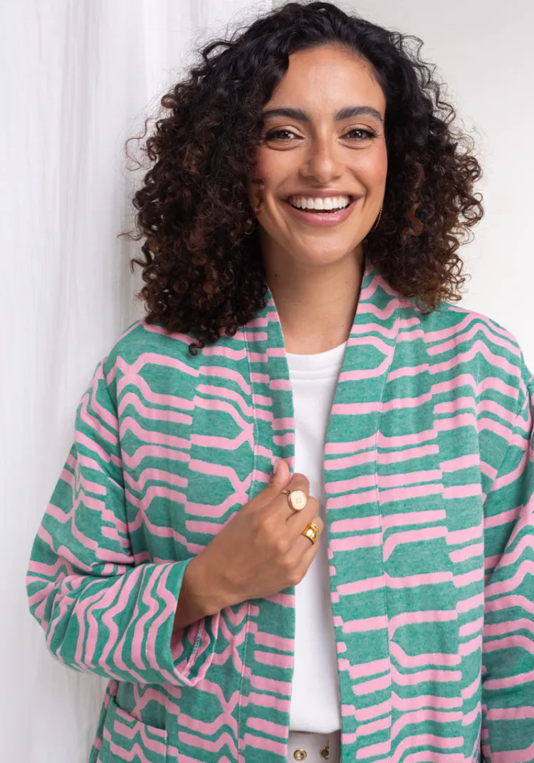 kimono_senang_waves_2.webp Cheap Kimono SENANG Jackets And Coats