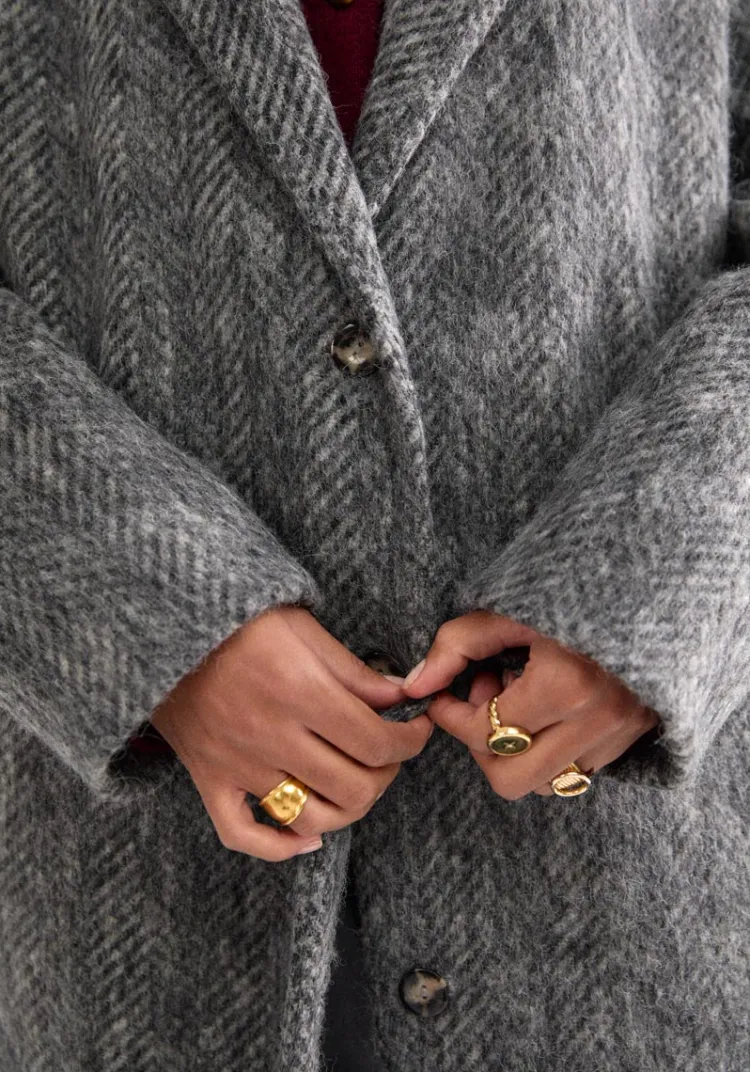 manteau_ramos_chevrons_grey_5.webp Online Manteau RAMOS Jackets And Coats
