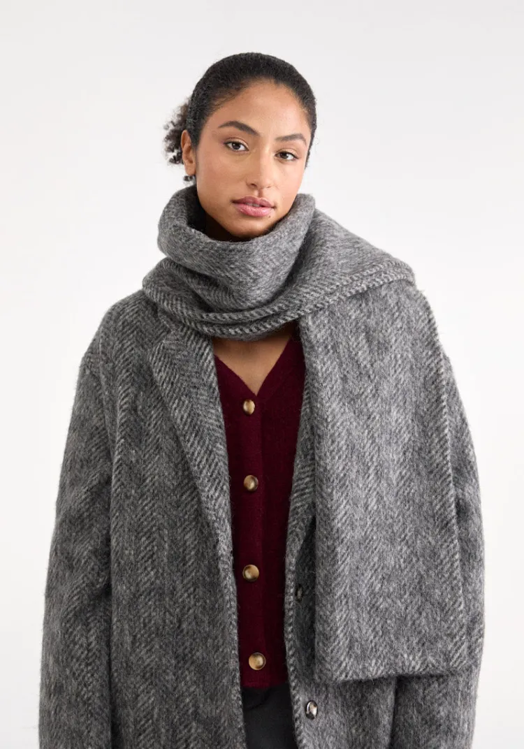 manteau_ramos_chevrons_grey_7.webp Online Manteau RAMOS Jackets And Coats