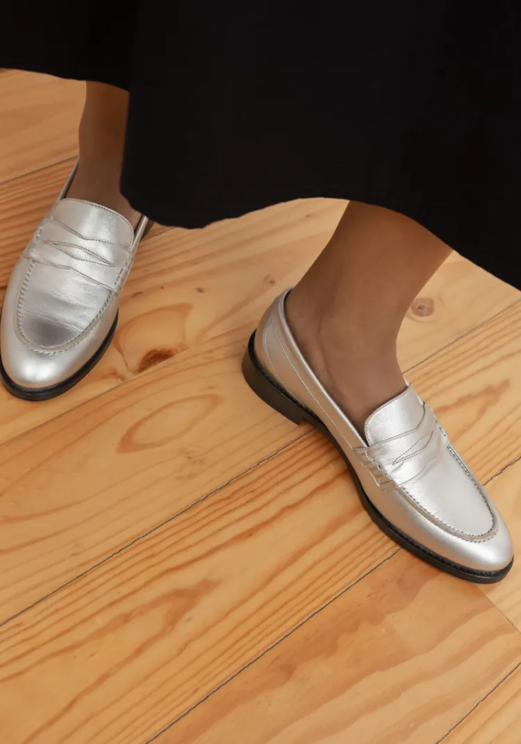 mocassins_balata_silver_2.webp Best Mocassins BALATA Chaussures