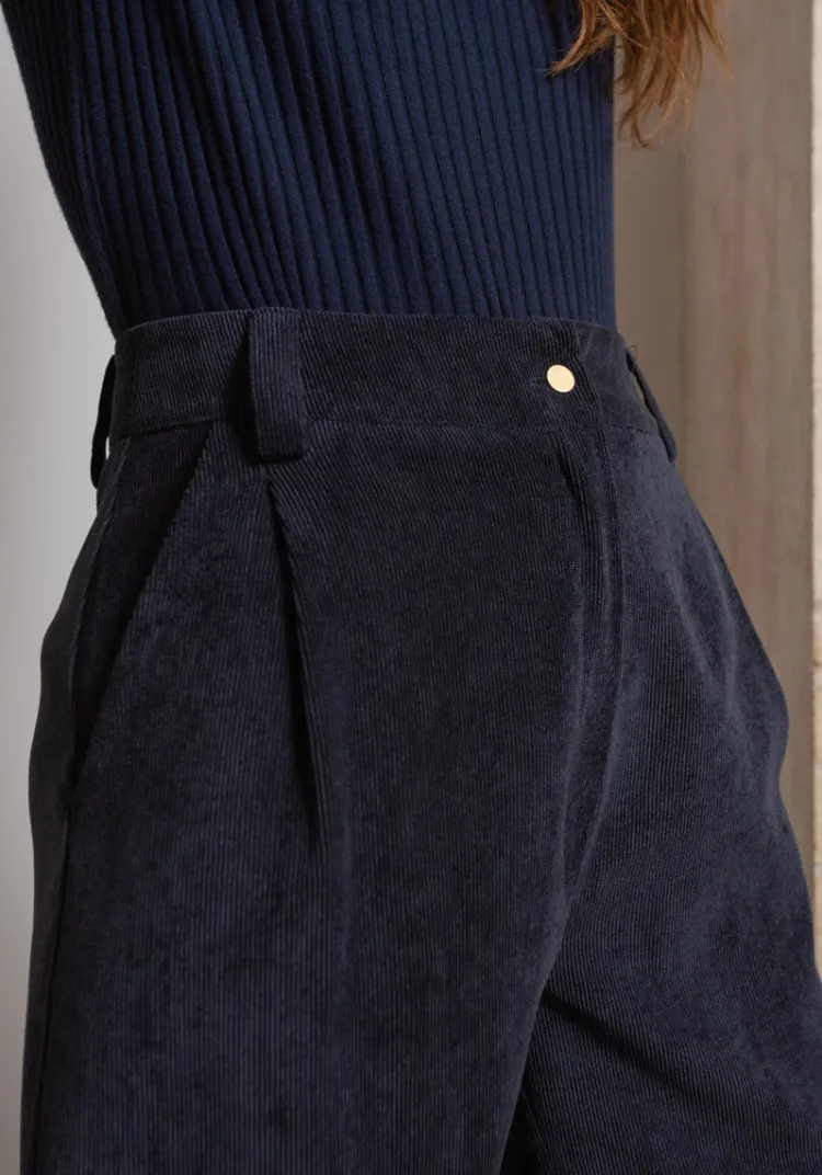 pantalon_alges_navy_stone_velvet_5.webp Store Pantalon ALGES Velvet Pants