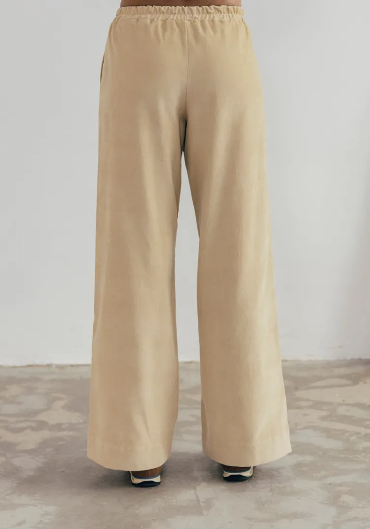 pantalon_lirio_velours_wheat_4.webp Discount Pantalon LIRIO Velours Pants