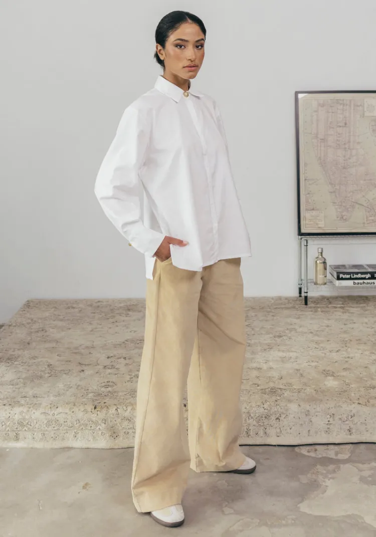 pantalon_lirio_velours_wheat_5.webp Discount Pantalon LIRIO Velours Pants