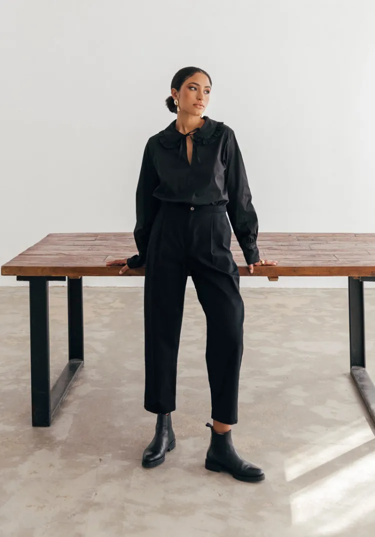 Store Pantalon RIBAS Black Pants