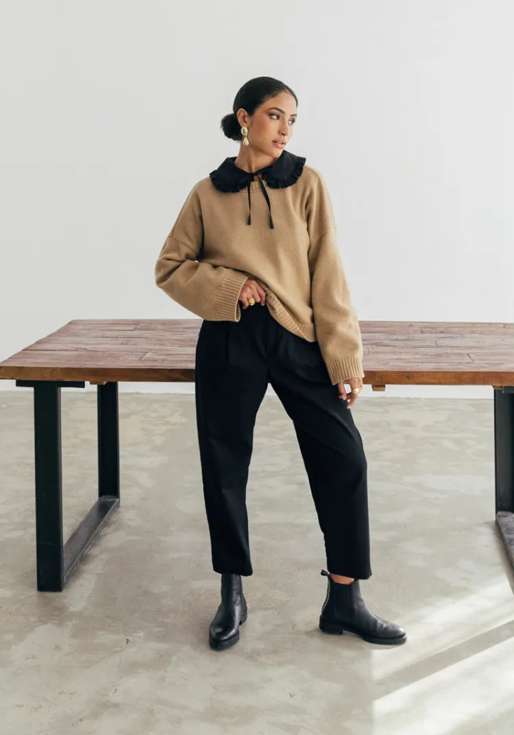 Store Pantalon RIBAS Black Pants