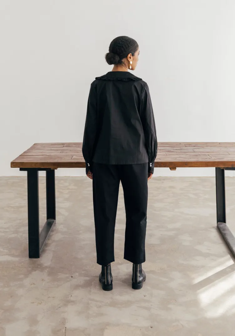 pantalon_ribas_black_4.webp Store Pantalon RIBAS Black Pants