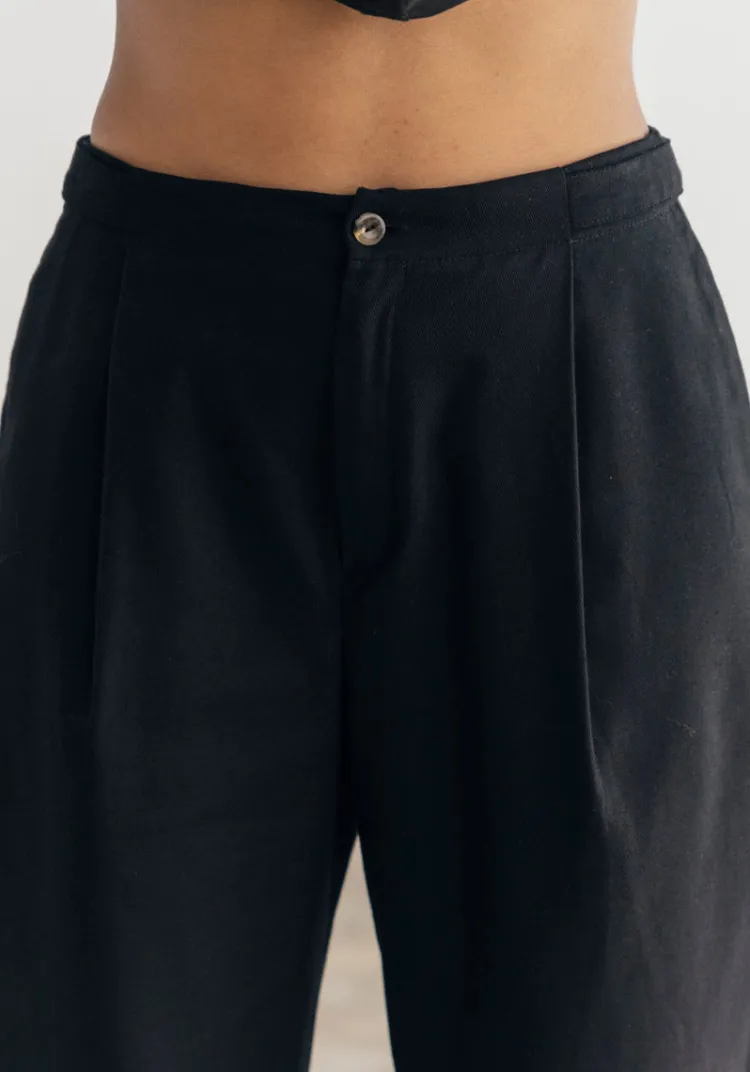 pantalon_ribas_black_5.webp Store Pantalon RIBAS Black Pants