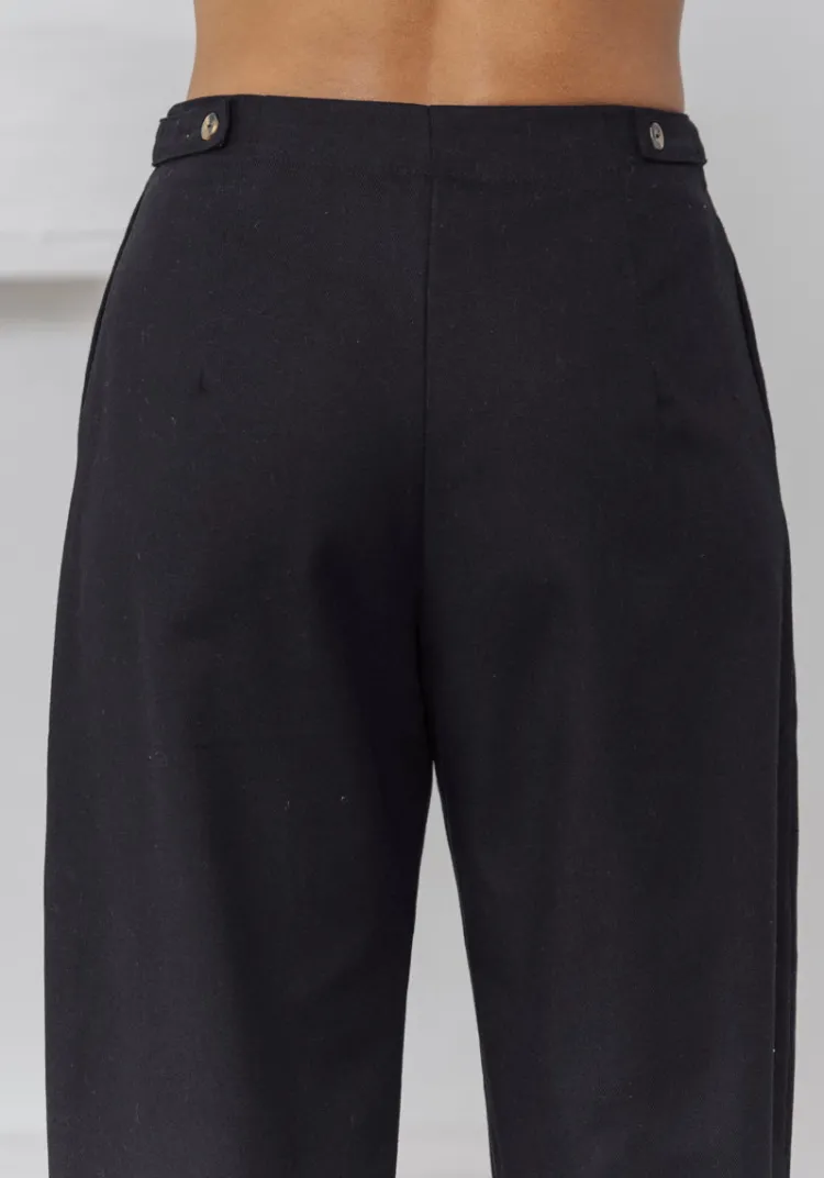 pantalon_ribas_black_6.webp Store Pantalon RIBAS Black Pants