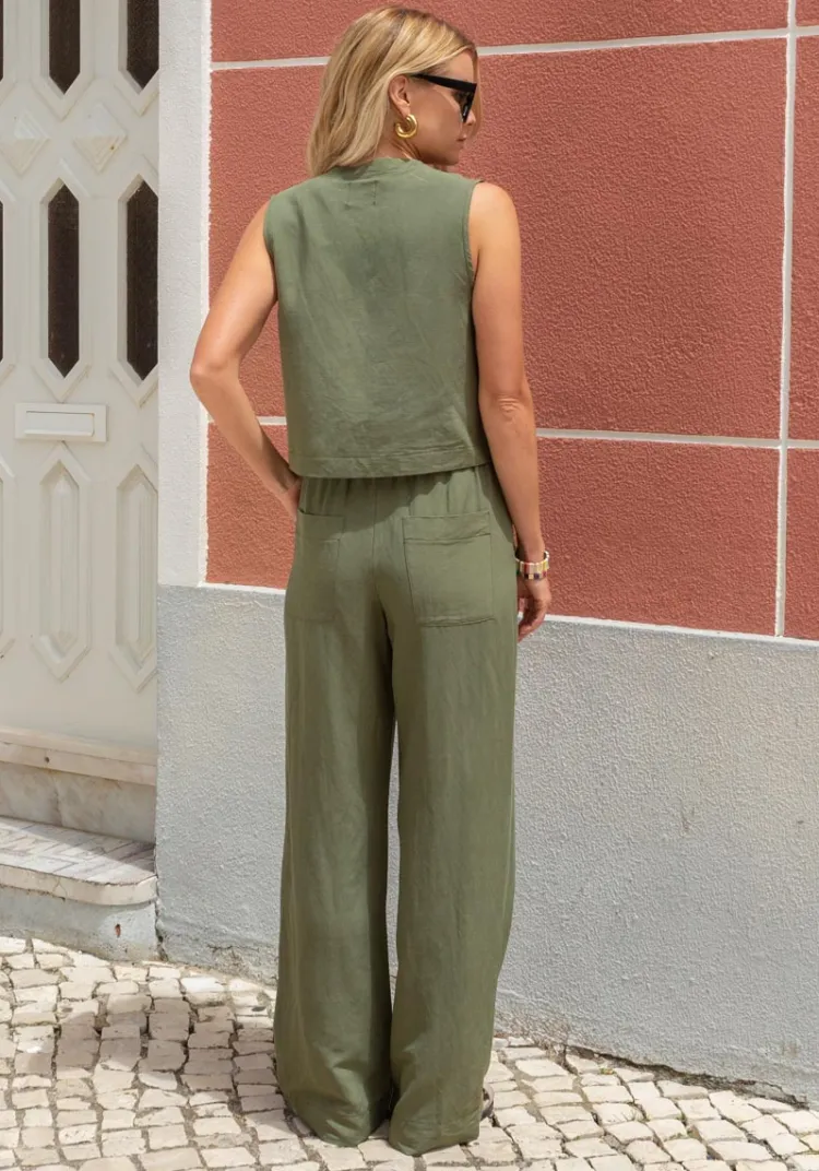 pantalon_travia_kaki_3.webp Cheap Pantalon TRAVIA Pants
