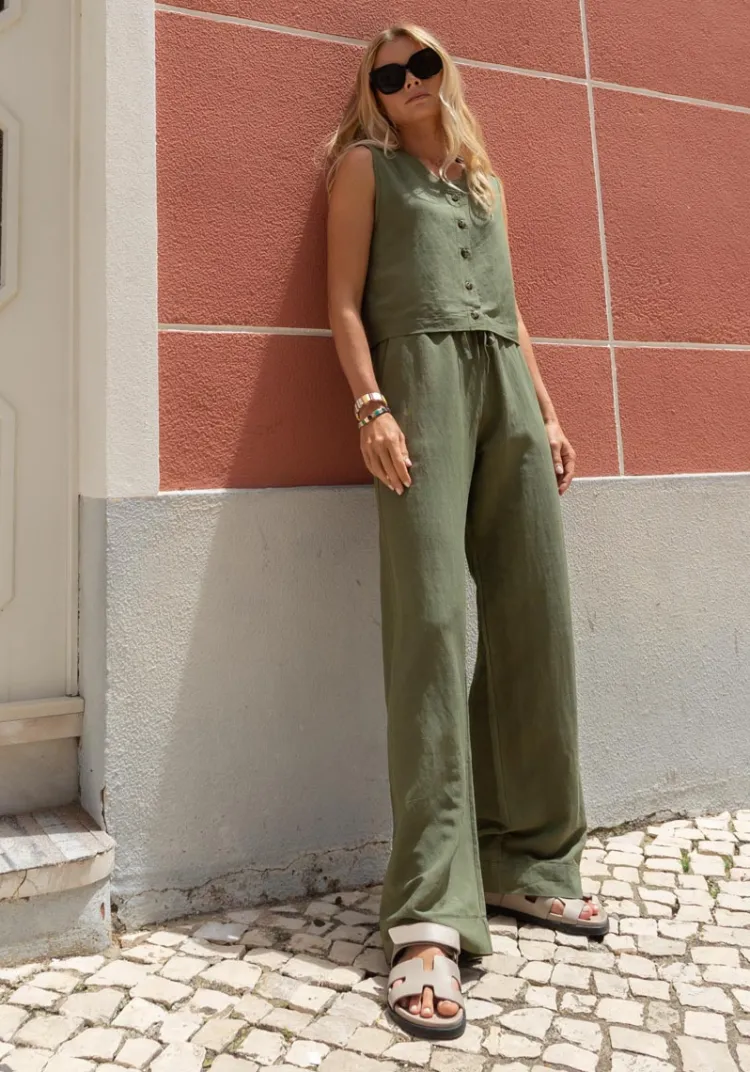 pantalon_travia_kaki_8.webp Cheap Pantalon TRAVIA Pants