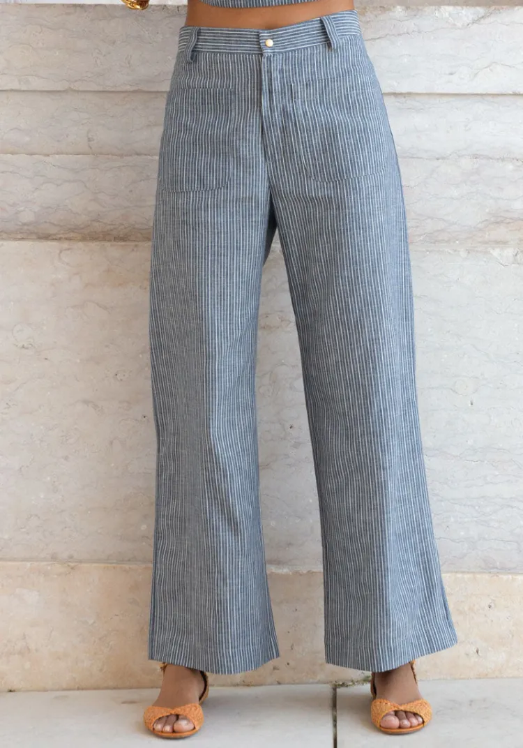 pantalon_troia_blue_stripes_2.webp Sale Pantalon TROIA Pants