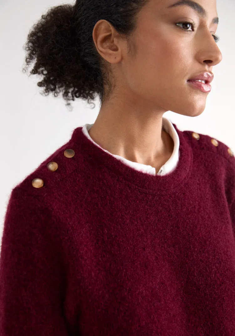 pull_elenco_bordeaux_5.webp Best Sale Pull ELENCO Sweats & Mailles