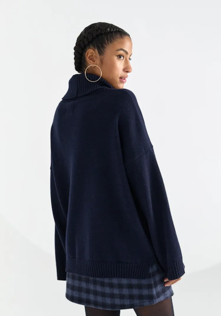 pull_jacinto_navy_4.webp Clearance Pull JACINTO Sweats & Mailles