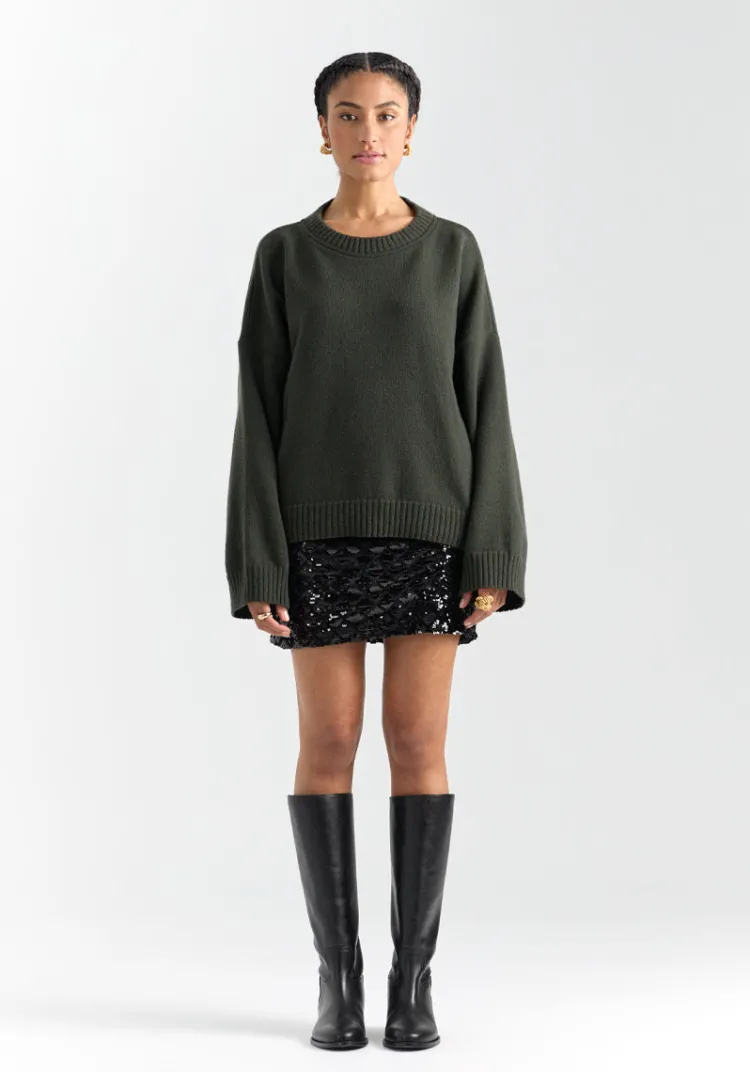 pull_marvao_olive_2.webp Flash Sale Pull MARVAO Sweats & Mailles