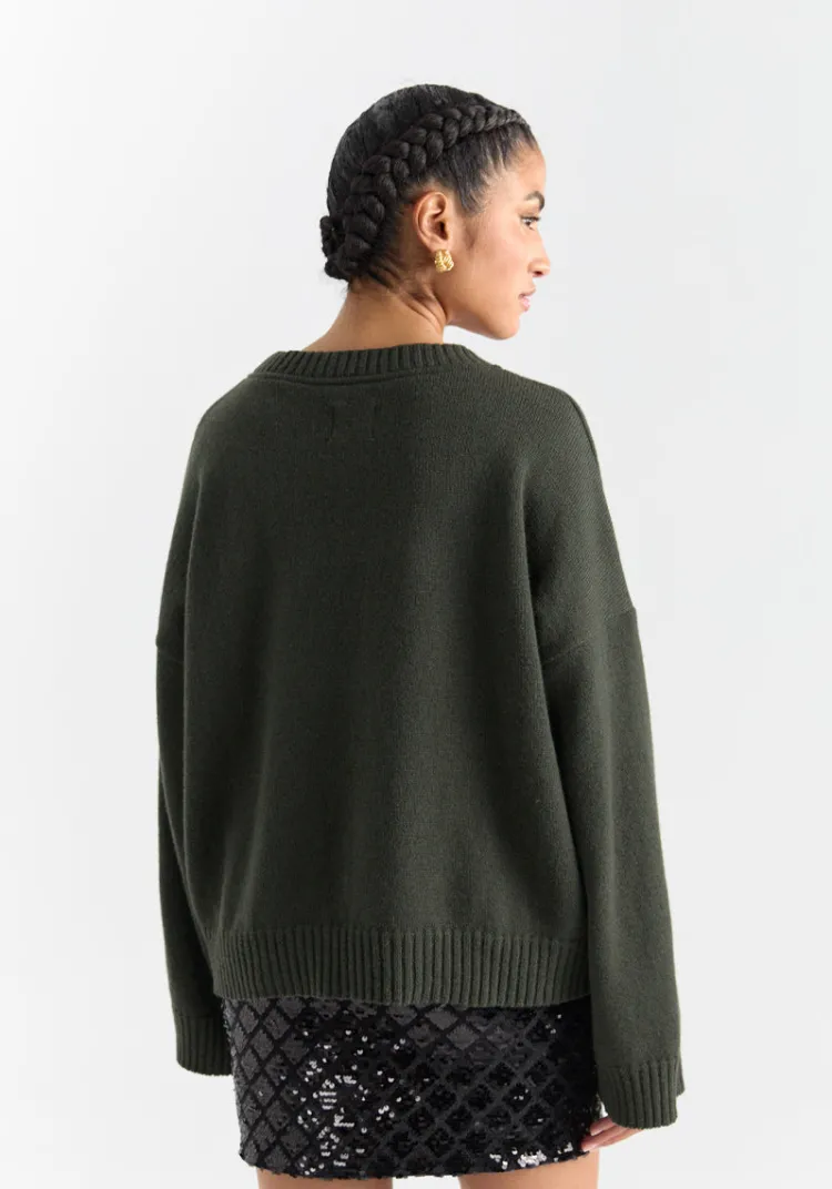 pull_marvao_olive_3.webp Flash Sale Pull MARVAO Sweats & Mailles