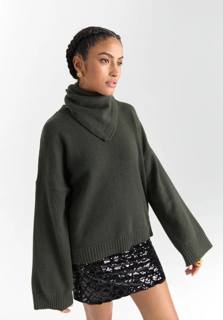 pull_marvao_olive_5.webp Flash Sale Pull MARVAO Sweats & Mailles