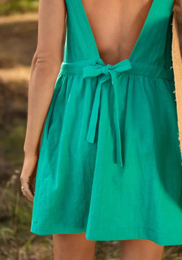 robe_gaya_lin_green_5.webp Fashion Robe GAYA Dresses