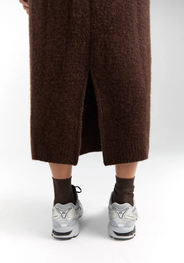 robe_maille_elva_chocolat_5.webp Clearance Robe maille ELVA Dresses | Sweats & Mailles