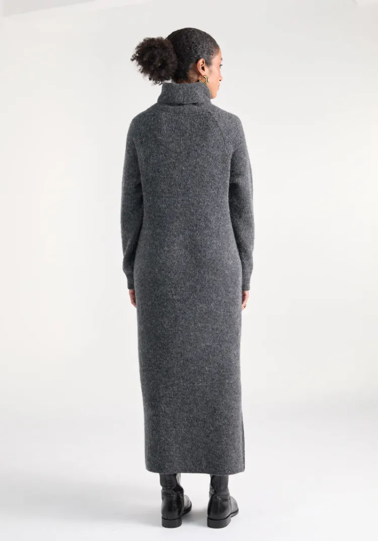robe_maille_shela_anthracite_5.webp Hot Robe maille SHELA Dresses | Sweats & Mailles