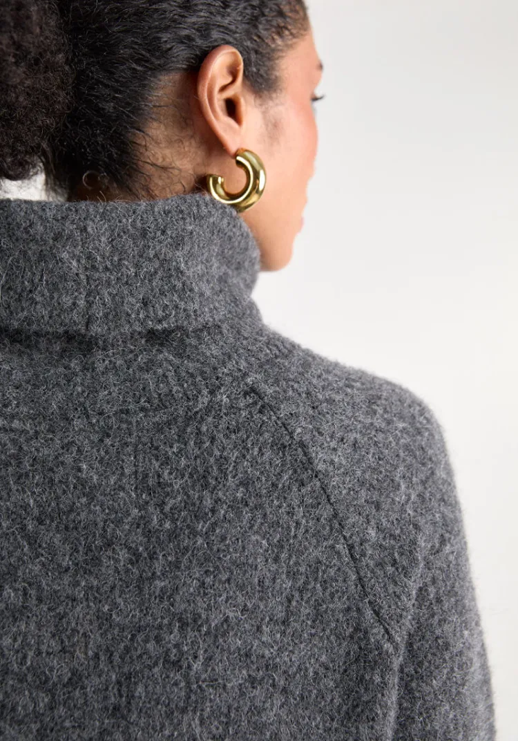 robe_maille_shela_anthracite_6.webp Hot Robe maille SHELA Dresses | Sweats & Mailles