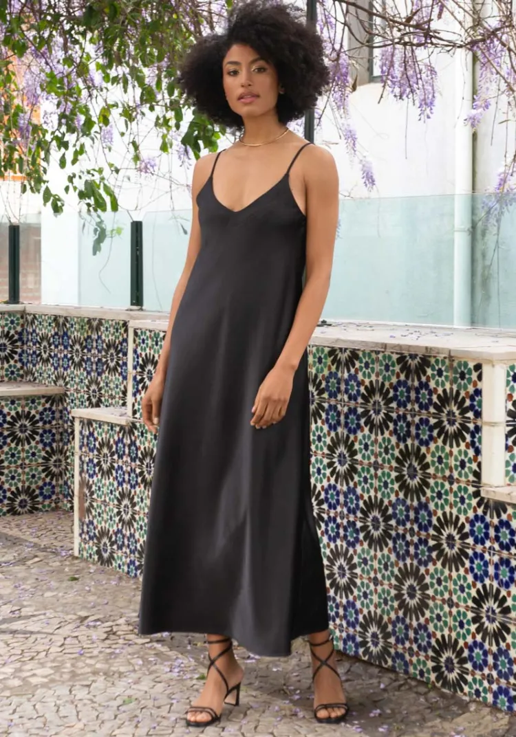 robe_martia_black_2.webp Flash Sale Robe MARTIA Black Dresses