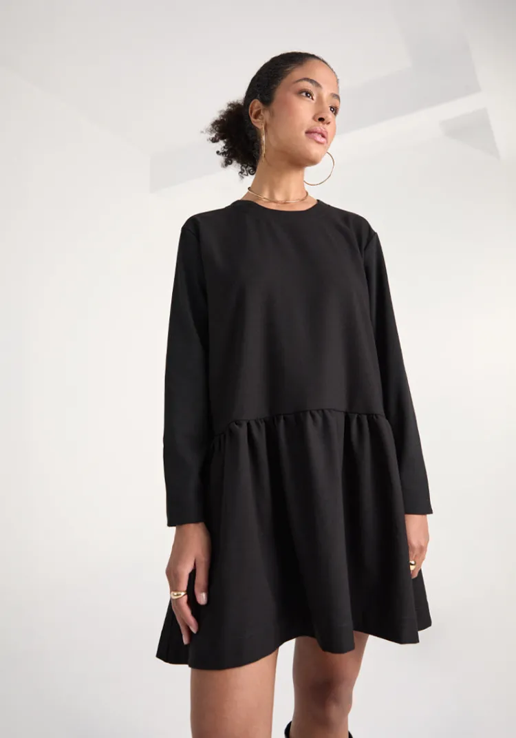 robe_moa_black_2.webp Fashion Robe MOÇA Black Dresses