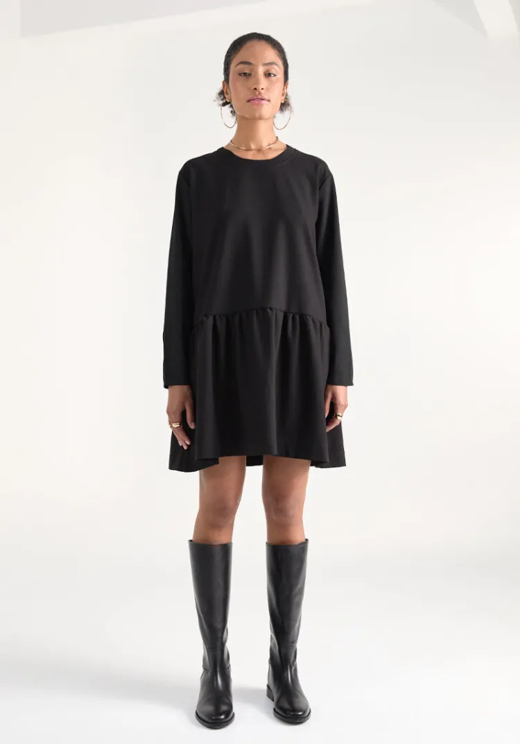 robe_moa_black_3.webp Fashion Robe MOÇA Black Dresses
