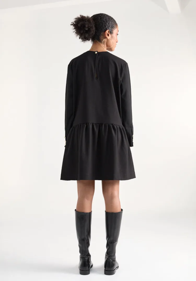 robe_moa_black_4.webp Fashion Robe MOÇA Black Dresses