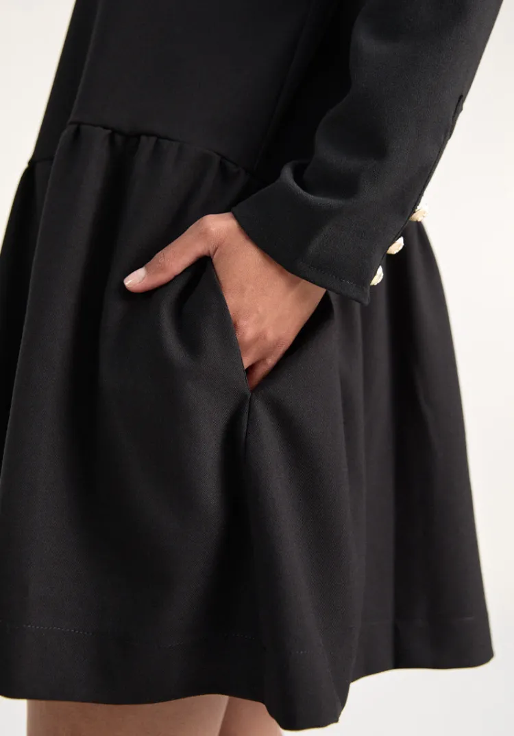 robe_moa_black_5.webp Fashion Robe MOÇA Black Dresses