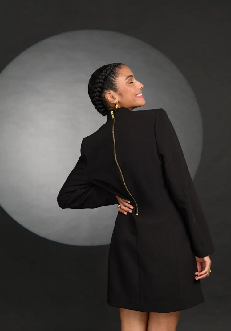 New Robe OLIVEIRA Black Dresses