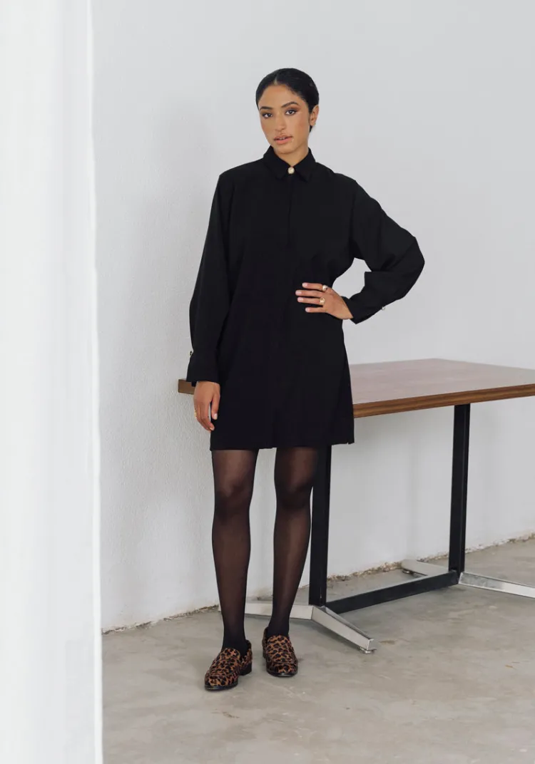 Cheap Robe PAIVA Black Dresses