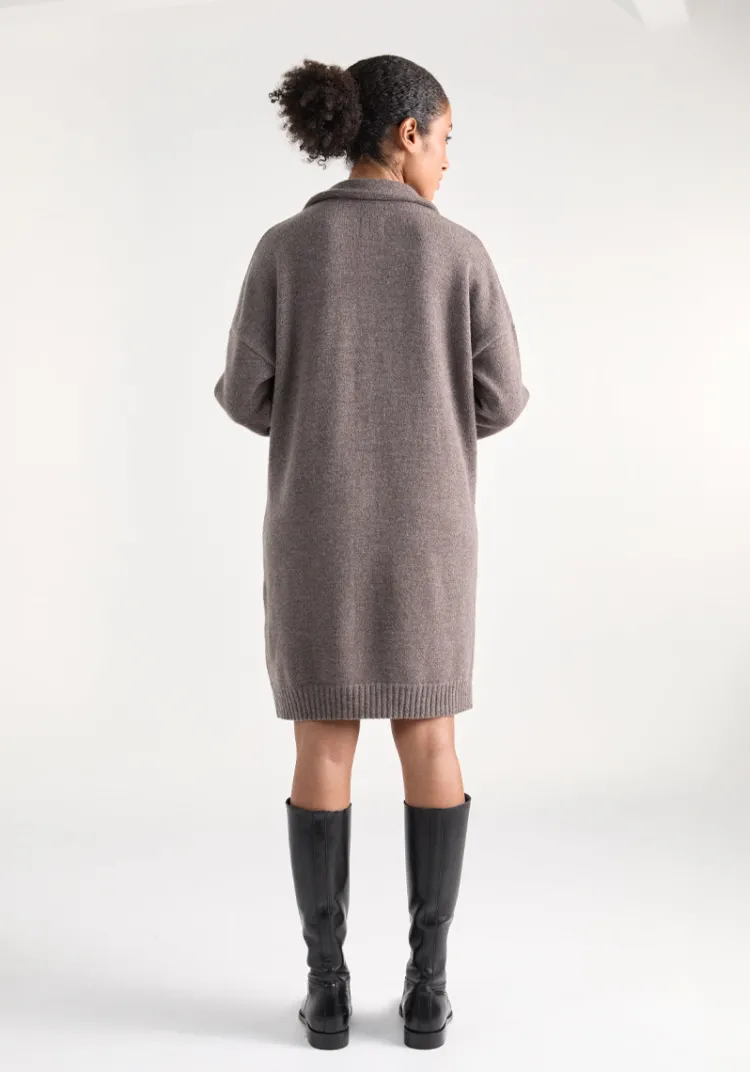 robe_pull_loures_wood_4.webp Flash Sale Robe Pull LOURES Dresses | Sweats & Mailles