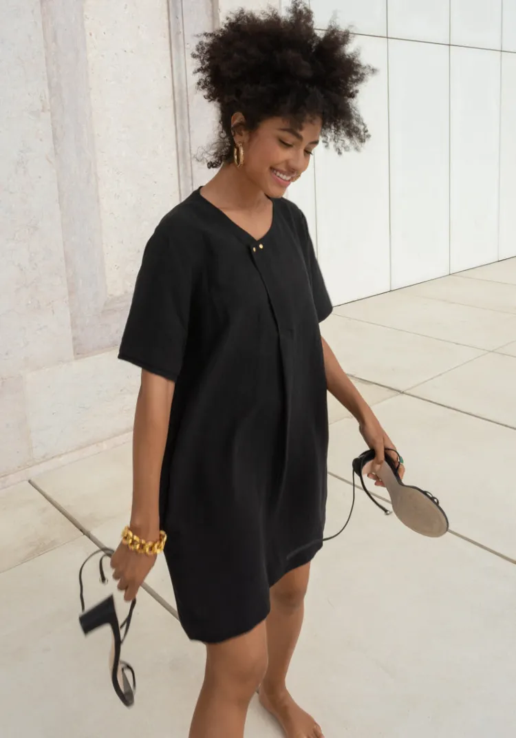 robe_santos_black_4.webp Fashion Robe SANTOS Dresses