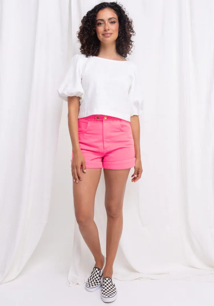 Sale Short LUIS Néon Pink Jupes & Shorts