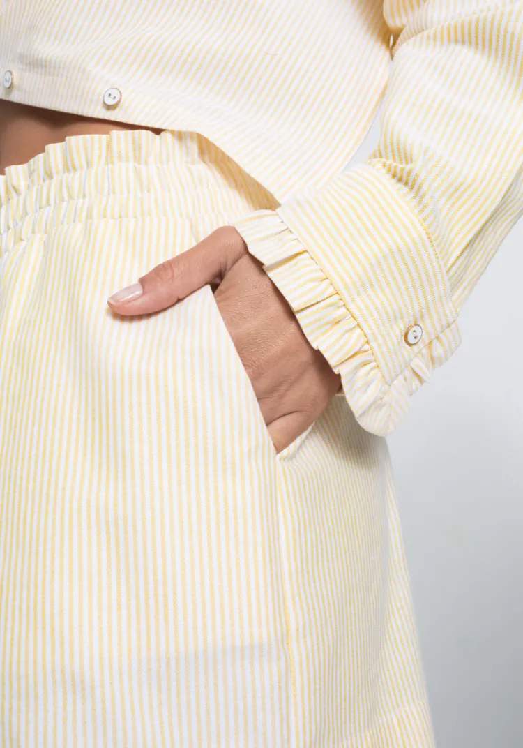 short_malva_stripes_vanille_4.webp Fashion Short MALVA Jupes & Shorts