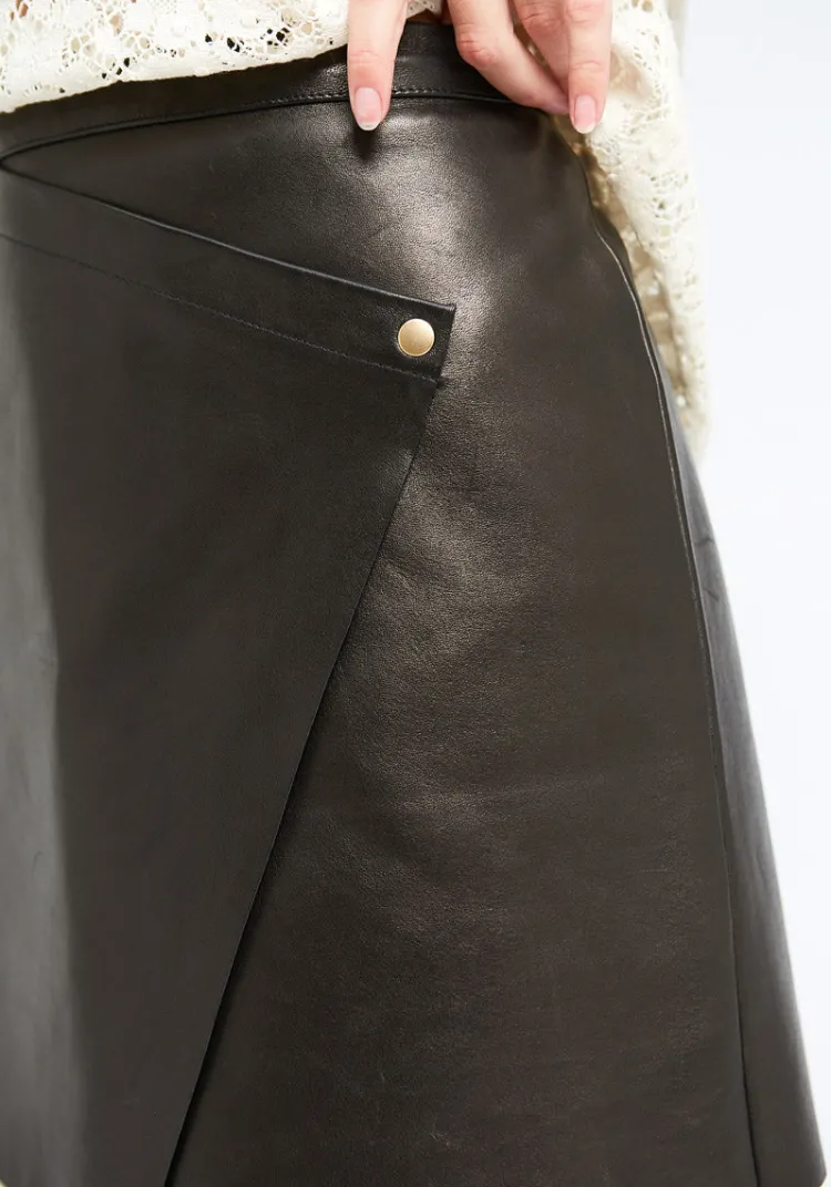 Clearance & SONGE Studio & Jupe BAHRU cuir Jupes & Shorts | Leather