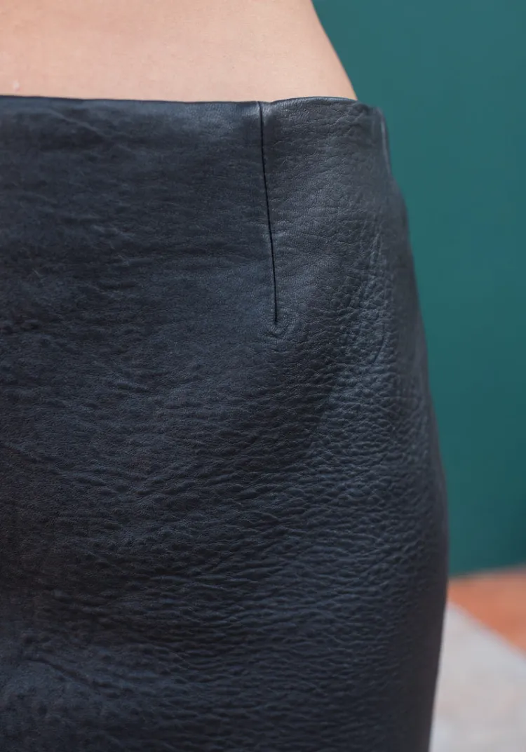 songe_studio__jupe_cuir_atalaia_5.webp Hot & SONGE Studio & Jupe cuir ATALAIA Jupes & Shorts | Leather