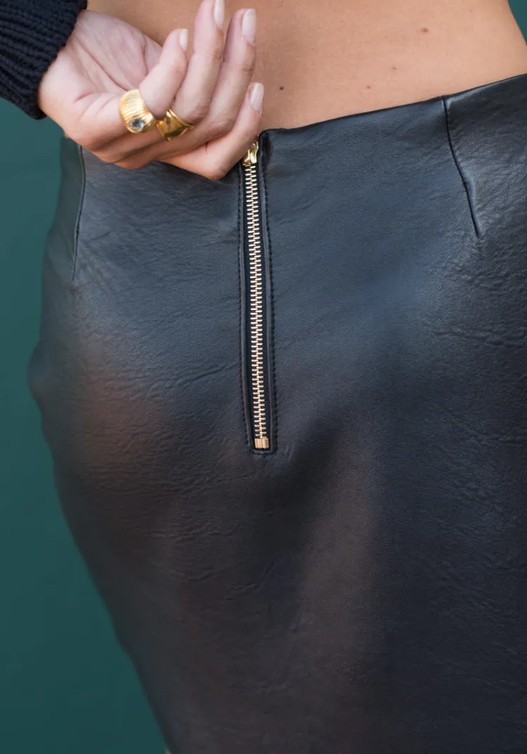songe_studio__jupe_cuir_atalaia_6.webp Hot & SONGE Studio & Jupe cuir ATALAIA Jupes & Shorts | Leather