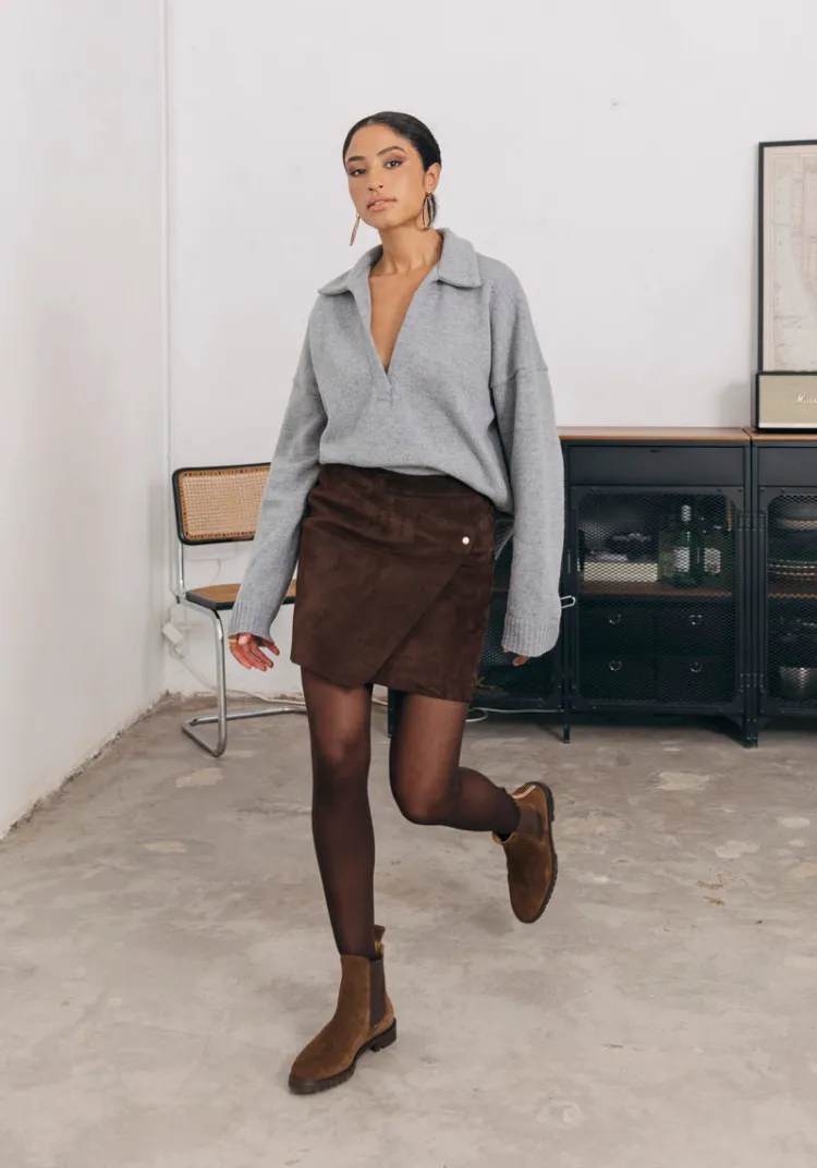 Store & SONGE Studio & Jupe cuir BAHRU Jupes & Shorts | Leather