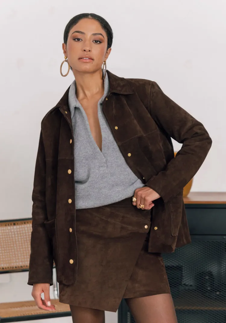 Store & SONGE Studio & Jupe cuir BAHRU Jupes & Shorts | Leather