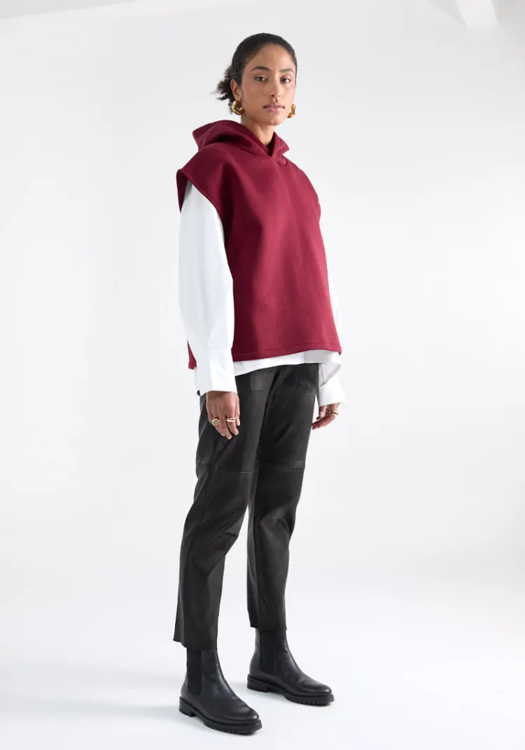 Best Sale & SONGE Studio & Pantalon cuir AMOY Leather | Pants