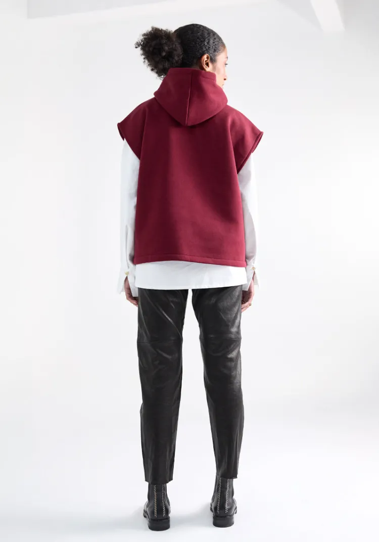 songe_studio__pantalon_cuir_amoy_2.webp Best Sale & SONGE Studio & Pantalon cuir AMOY Leather | Pants