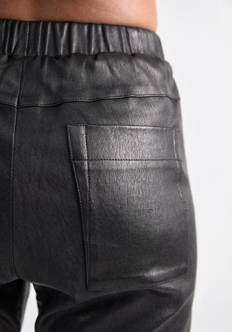 songe_studio__pantalon_cuir_amoy_4.webp Best Sale & SONGE Studio & Pantalon cuir AMOY Leather | Pants