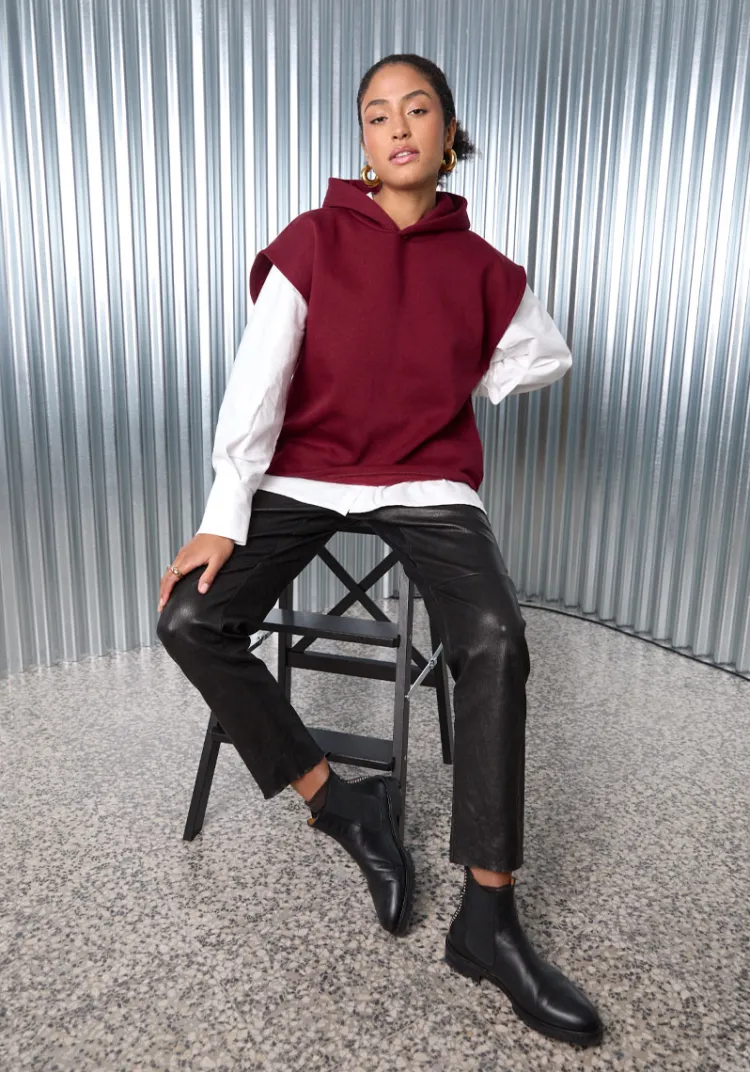 songe_studio__pantalon_cuir_amoy_6.webp Best Sale & SONGE Studio & Pantalon cuir AMOY Leather | Pants